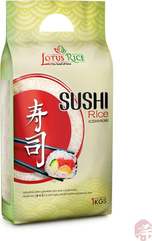 Premium Koshihikari Sushi Pirinç ( Premium Koshihikari Sushi Rice ) - 1000G