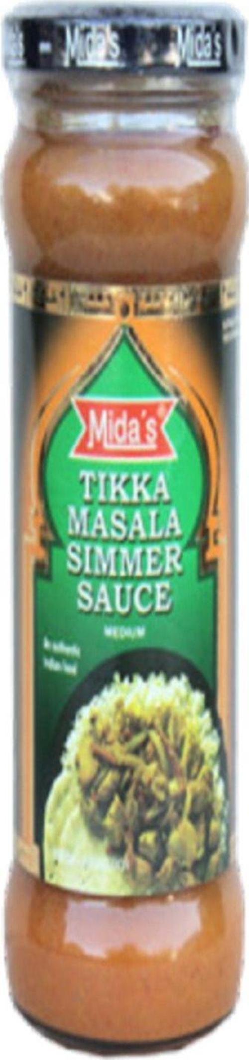 Mida'S Tikka Masala Sımmer Sauce 370Gr (Tikka Masala Pişirme Sosu)