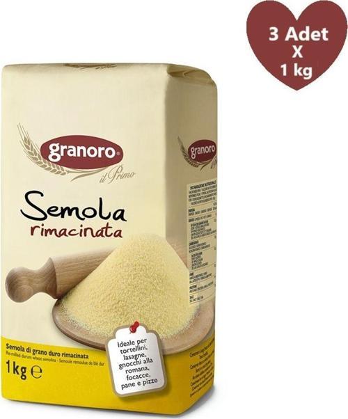 Semolina Durum Buğdayı Irmiği 1 Kg