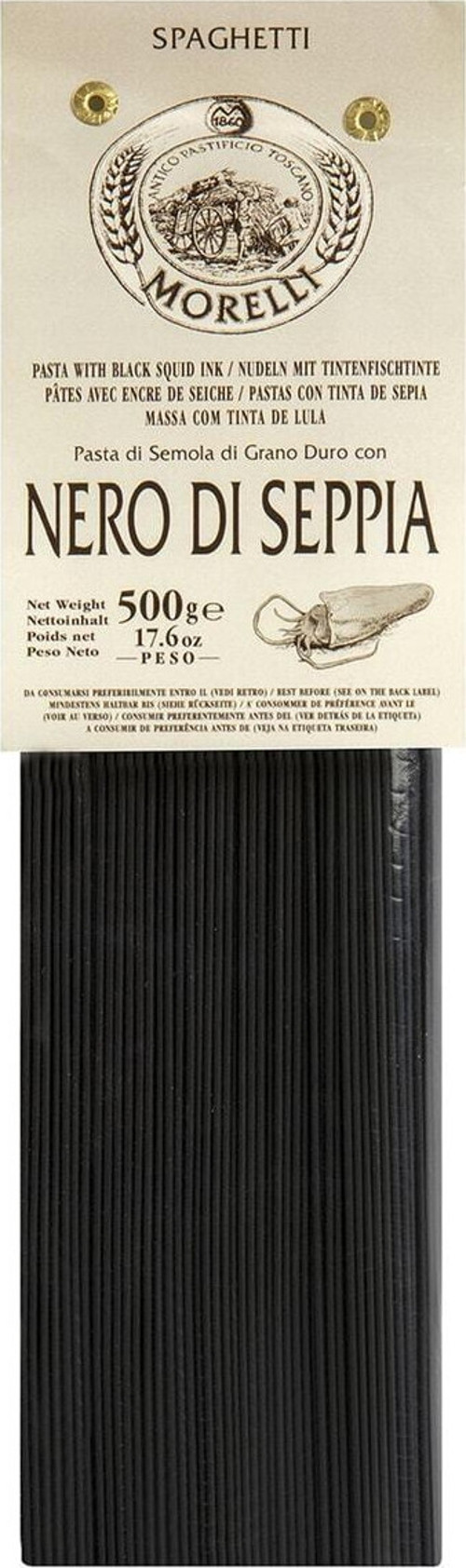 Siyah Sepya Mürekkepli Spagetti 500 G.