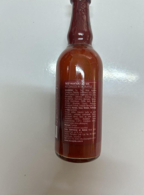 Trüf Mantarlı Acı Sos 100G