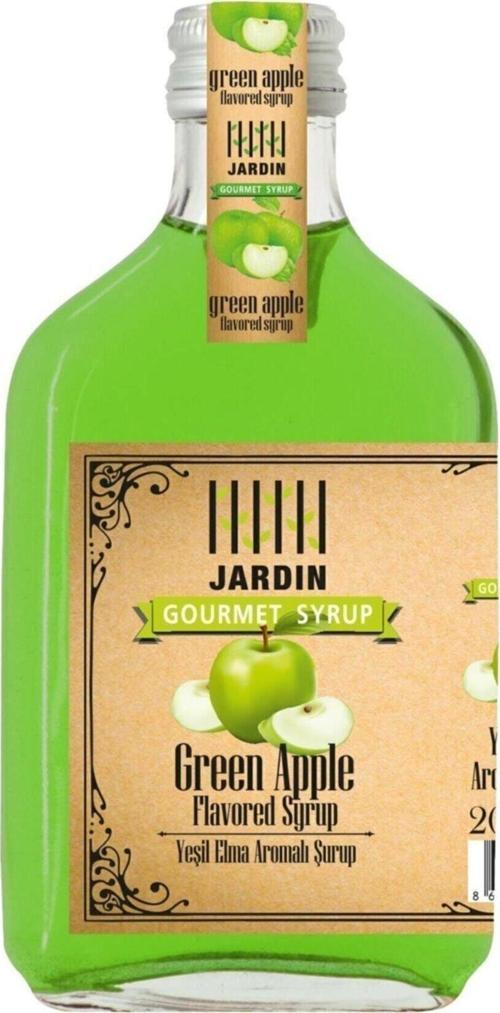 Yeşil Elma Aromalı Kokteyl Kahve Şurup 200 Ml Cocktail Syrups