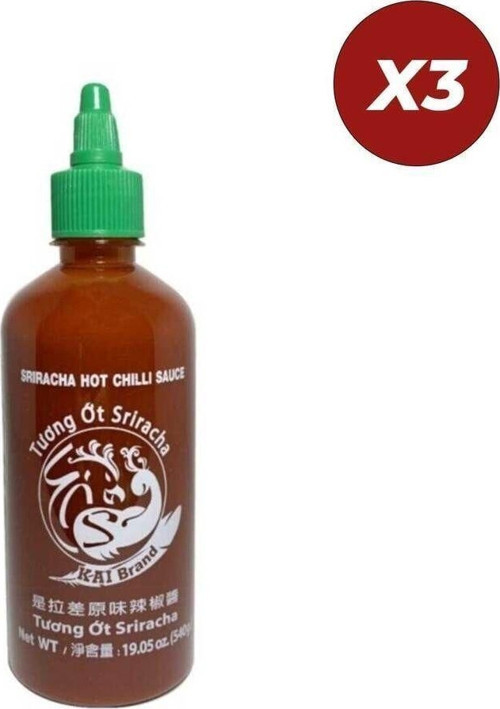 Sriracha Acı Biber Sosu 540 Gr 3 Adet