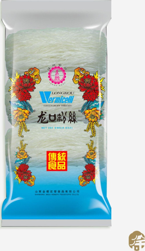 Xushı Gıda Longkou Bezelye Eriştesi ( Longkou Green Bean Vermicelli) - 250G