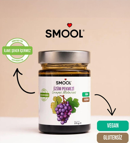 Üzüm Pekmezi (Grape Molasses), 375 Gr, %100 Doğal, Katkısız, İlave Şekersiz, Koruyucusuz