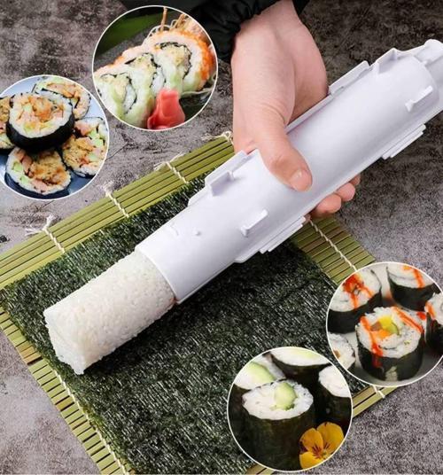 Sushi Bazooka, Sushi Yapma Aparatı, Sushi Maker Kit, Kendin Yap, Evde Sushi Yap