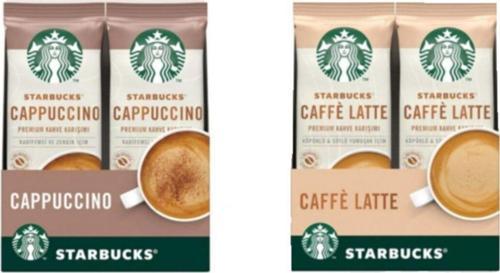 Latte Serisi Premium Kahve Karışımı Seti (Caffe Latte - Cappuccino) 2X10Lu