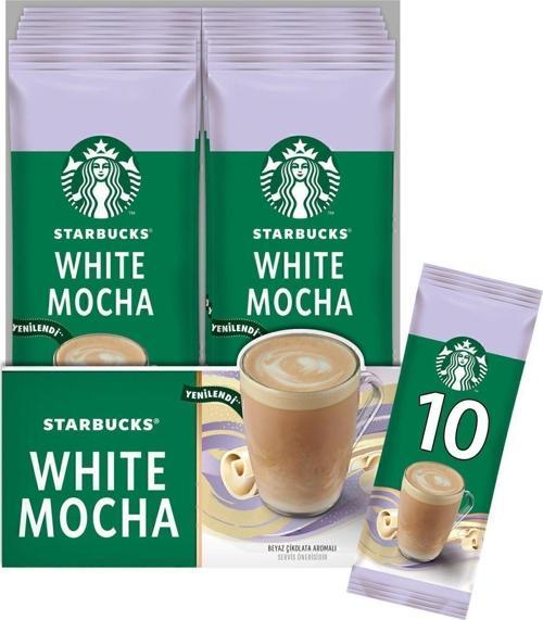 White Mocha Premium Kahve Karışımı 24 Gr X 10 Paket