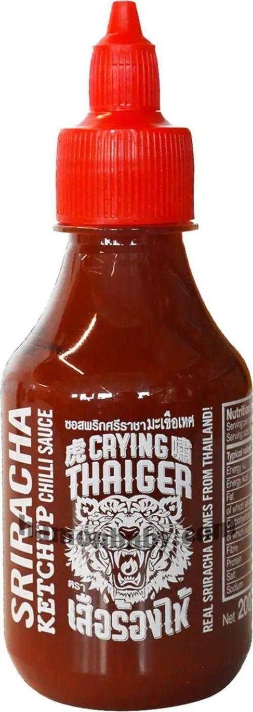 Cryıng Thaıger Srirachalı Ketçap 200 Ml, Ketçap Chili Sos, Acılı Ketçap, Küçük Ketçap
