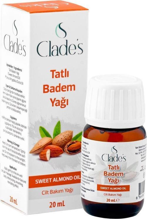 Tatlı Badem Yağı 20 ml - Cilt Bakım Yağı Sweet Almond Oil