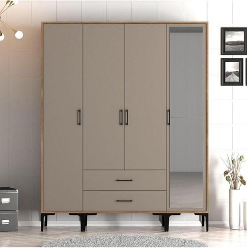Kumsal 4 Kapılı Gardrop STR - Atlas