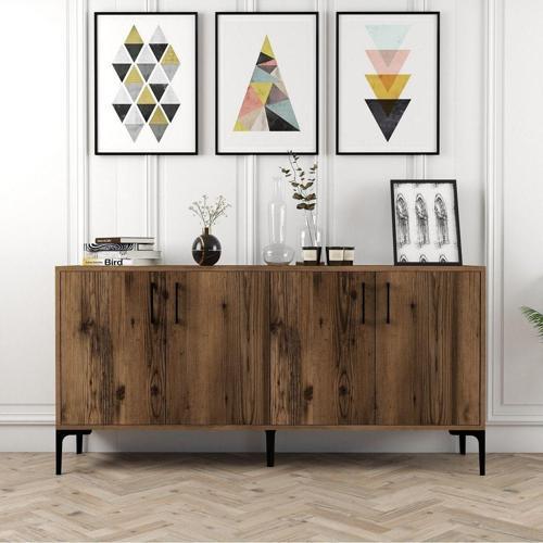 Kiev 160cm Konsol - Ceviz - Ceviz