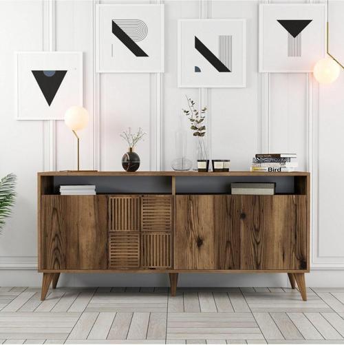 Milan 160cm Konsol - Ceviz - Ceviz