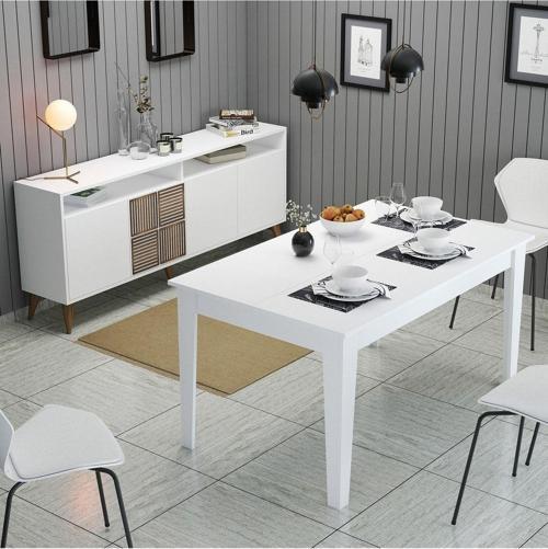 Variant Milan Yemek Odası Takımı - Beyaz