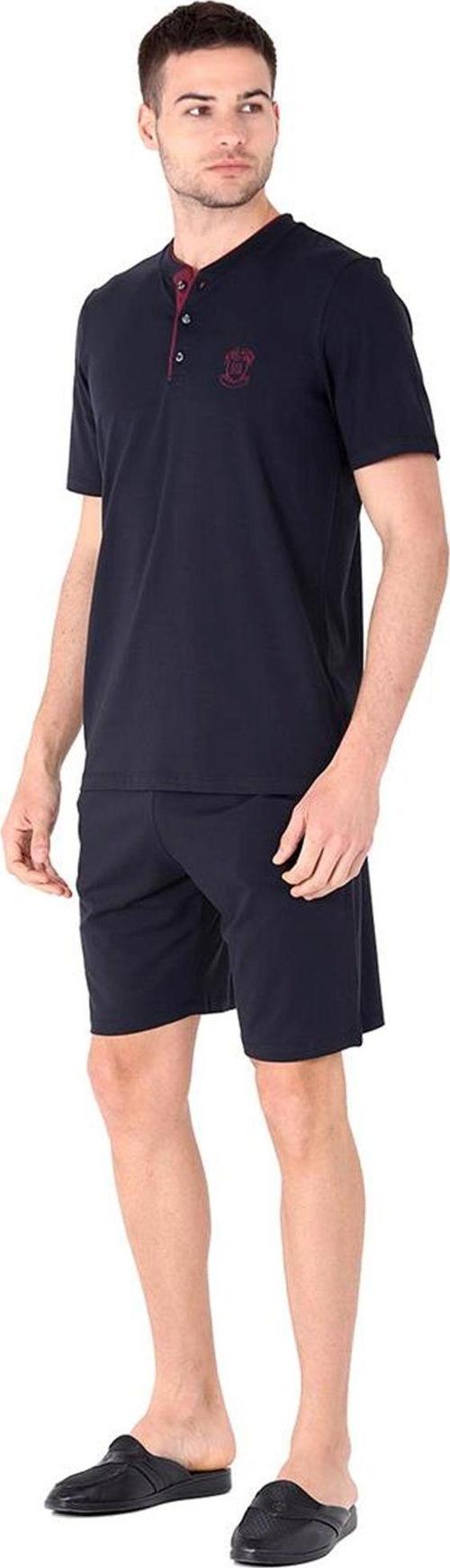 Şort Tişört Pijama Takımı Lacivert