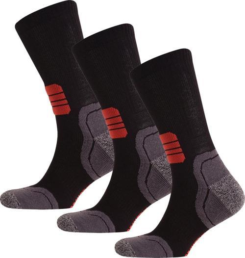 Running Çorap Unisex 3'lü Paket Siyah