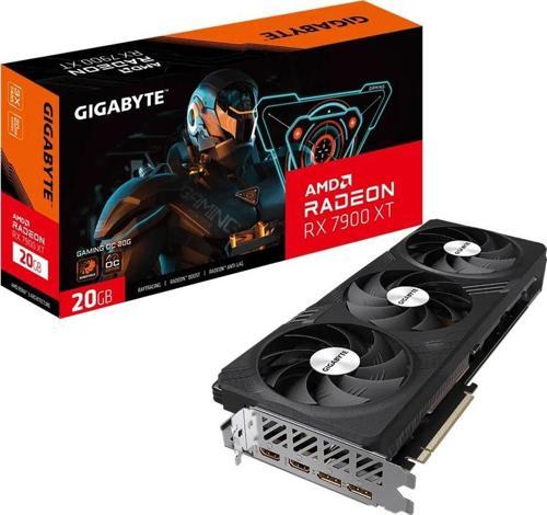 GIGABYTE RADEON RX 7900 XT GAMING OC 20G GDDR6 20GB 320Bit GV-R79XTGAMING OC-20GD AMD Ekran Kartı