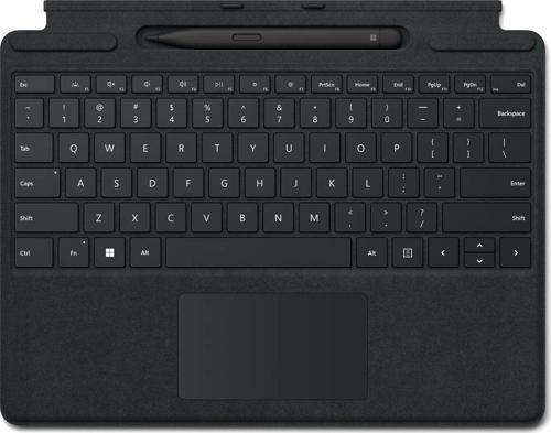 Surface Pro Copilot+ PC (11.Sürüm), Pro 10, 9, 8, X Uyumlu Q US İngilizce Klavye ile Slim Pen 2 – 8X6-00182