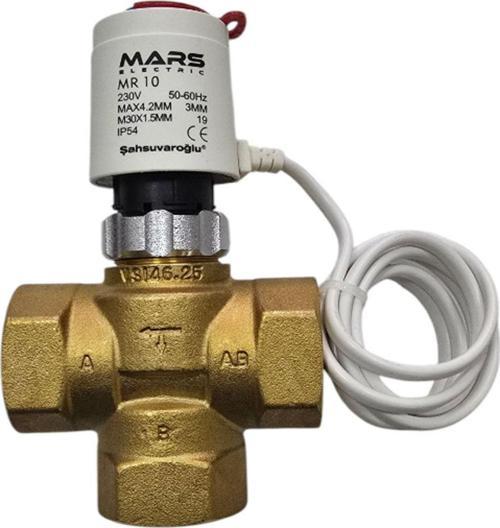 Mrx 25 Dn25 3 Yollu Vana+Mars Mr10 Aktüatör