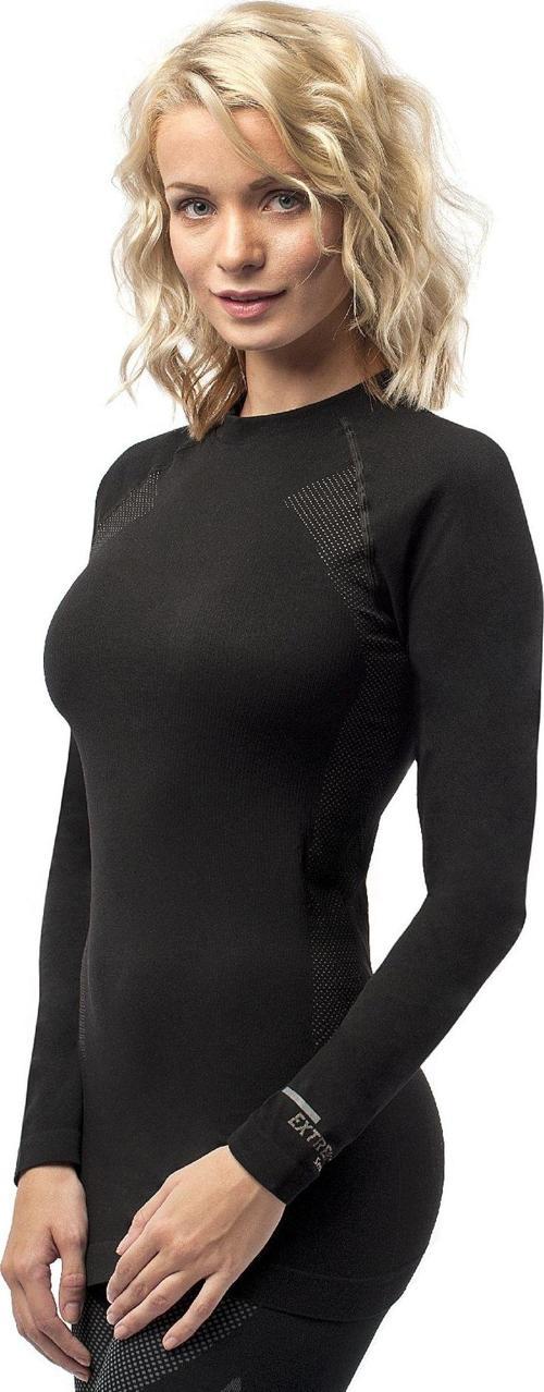 Extreme Kadın Seamless Termal Sweatshirt Siyah