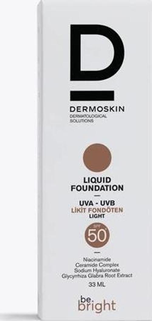 Be Bright SPF50+ Likit Fondöten 33ml - Light