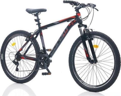 FELİX 3.0 ERKEK DAĞ BİSİKLETİ 330H V 26 JANT 21 VİTES SİYAH KIRMIZI GRİ