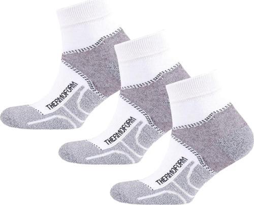 Unisex Walking Patik Çorap Beyaz 3'lü Paket