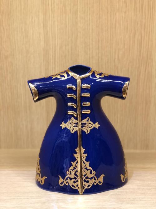 24 Cm El Dekoru Kadife Kutulu Dekoratif Kaftan