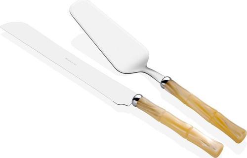 Bamboo Kemik Pasta Servis Seti 2 li