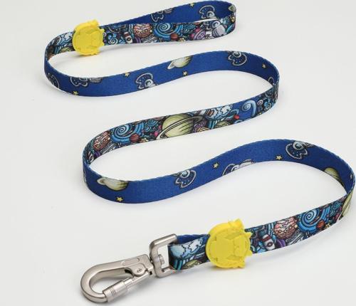 Lindo Dogs Apollo Köpek Gezdirme Kayışı Mavi/Sarı Large