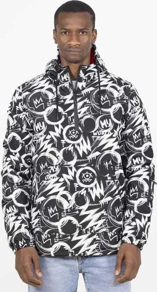 Lindo Dogs People Quantum Unisex Yağmurluk Siyah Beden Xlarge