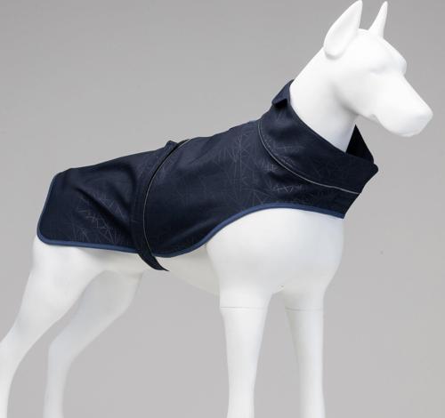 Lindo Dogs Softshell Navy Magnetic Köpek Yağmurluğu Lacivert Beden 2