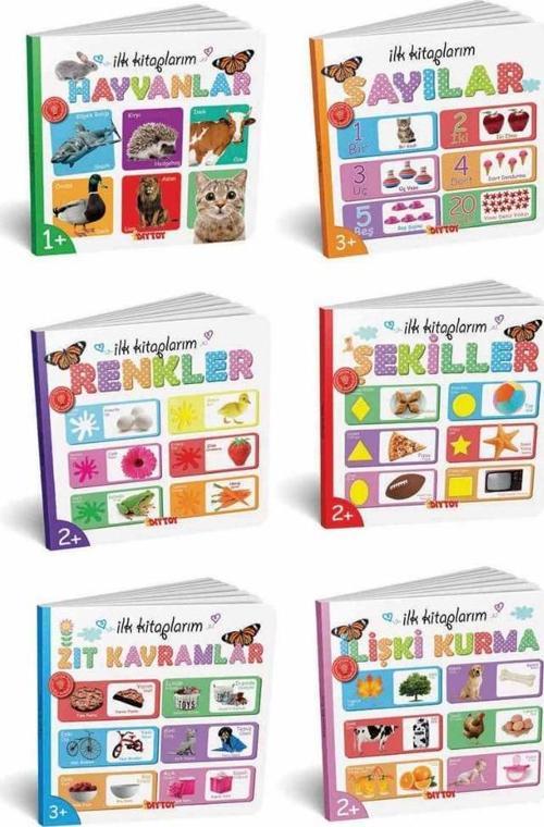 İlk Kitaplarım 6'lı Kitap Seti 7202