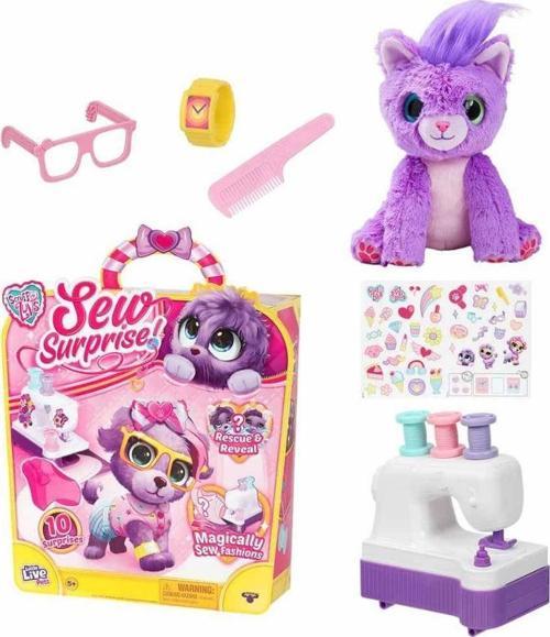 Scruff a Luvs Moda Oyun Seti Mor CRU06000-30168-1