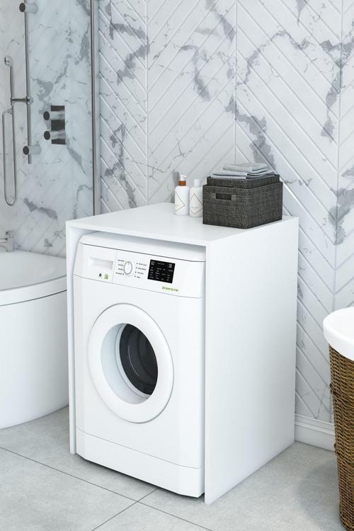 Çamaşır Makinesi Kurutma Makinesı Dolabı Kapaksız Dolap Banyo Dolabı
