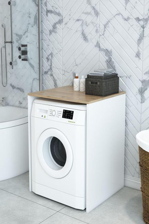 Çamaşır Makinesi Kurutma Makinesı Dolabı Kapaksız Dolap Banyo Dolabı
