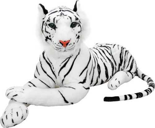 Beyaz Kaplan Peluş 60 cm. SUN-01401