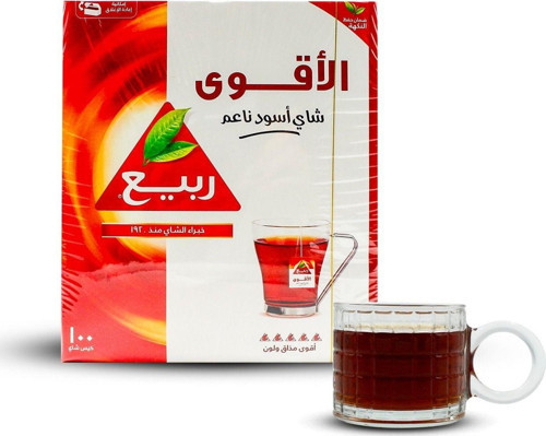 Extra Strong - Fine Black Tea - 100Lü Siyah Poşet Çay