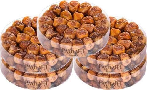 Medine Cassim Kasim Sukkari Rutab Duble Taze -Yaş Hurma 2,5Kg Tabak Hurma Yumuşak 5 Paket Set