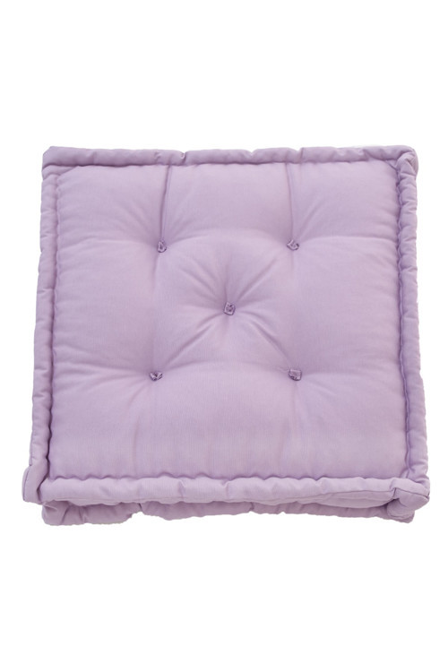 Fransız Yer Minderi 60X60 Puf Lila
