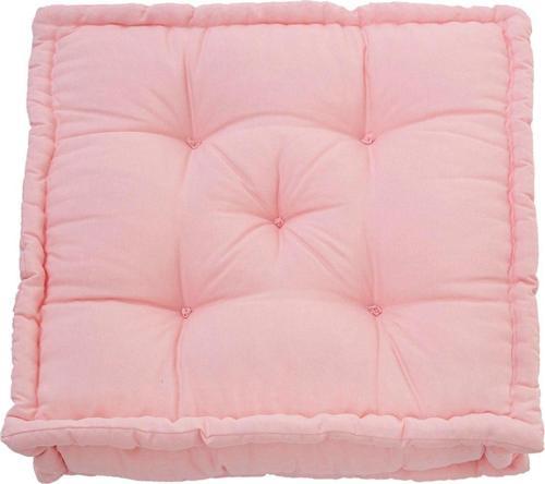 Fransız Yer Minderi 60X60 Puf Pembe