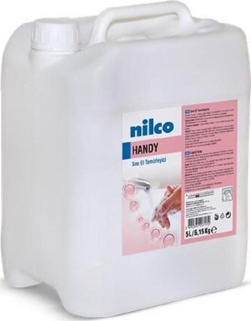 Nilco HANDY 5L/5,15 KG PEMBE SEDEFLİ SIVI EL SABUNU