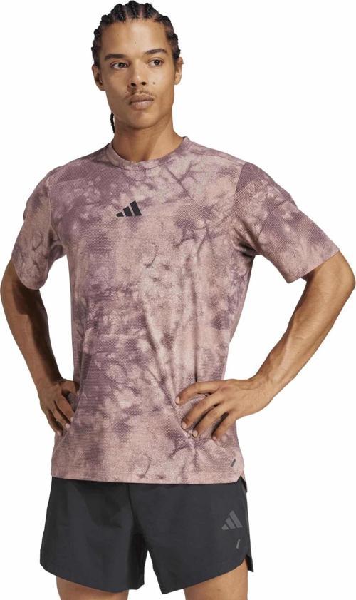 JP3341-E adidas Power Aop Tee Erkek T-Shirt Pembe