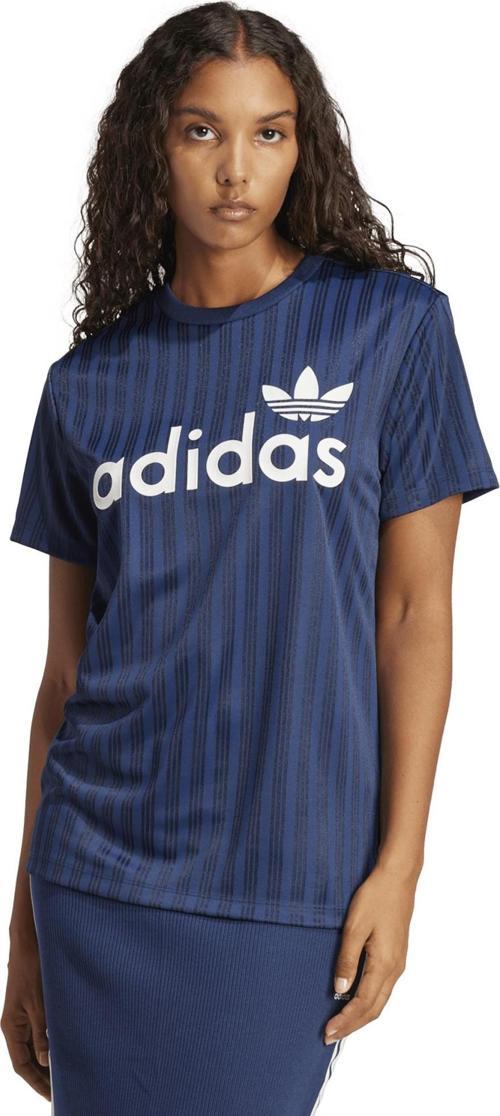 JC7699-K adidas Linear Graphic Boyfriend Kadın T-Shirt Lacivert