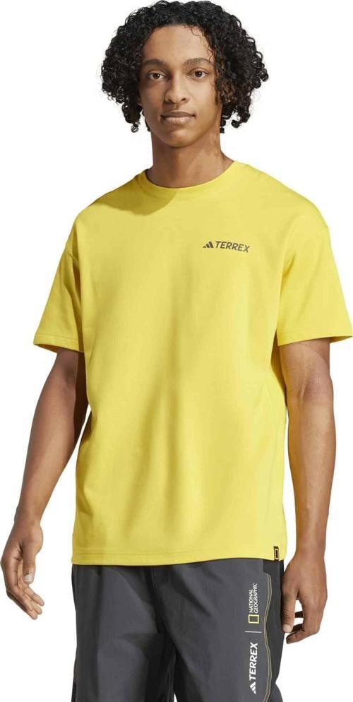 JD5955-E adidas Ng U Ar B Gfx T Erkek T-Shirt Sarı