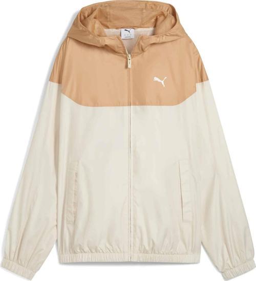 685134-87 Puma Ess Relaxed Windbreaker Kadın Yağmurluk-Rüzgarlık Kahve