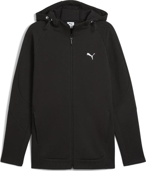 684613-01 Puma Evostrıpe Full-Zip Hoodie Erkek Ceket Siyah