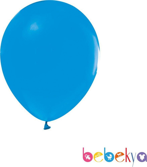 Helyuma Uyumlu Balon Mavi 12 inch 100 Adet