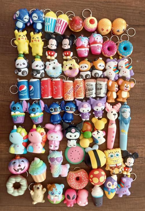 Karışık Model (6 Adet) Squishy Sukuşi Oyuncak