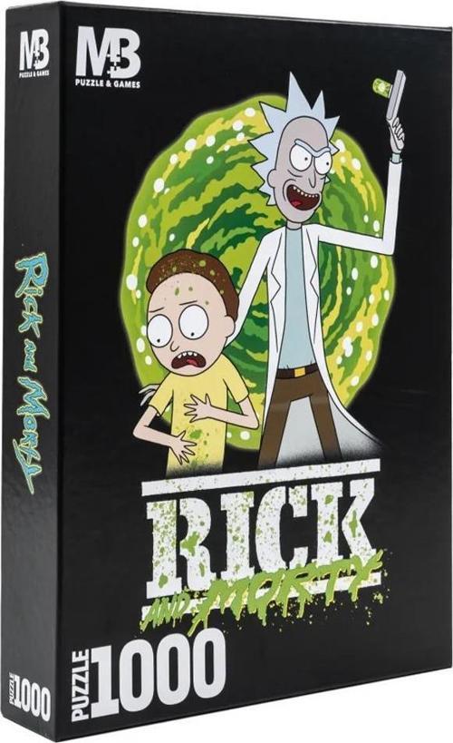Puzzle Rick And Morty Portral 1000 Parça Puzzle